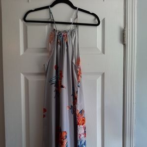 Summer dress with matching hair tie